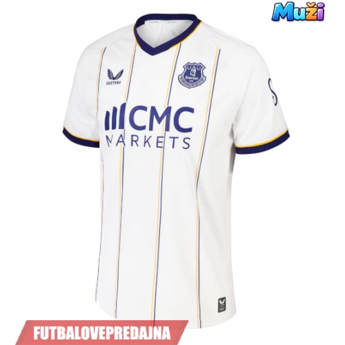 Lacne Muži Futbalové dres Everton Iliman Ndiaye #10 2026-27 Krátky Rukáv - Preč